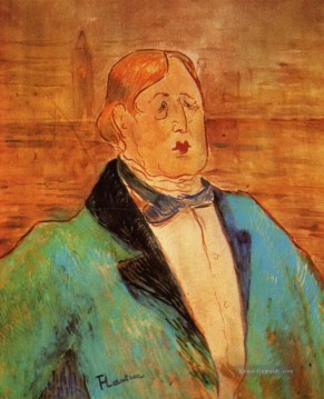 Porträt von Oscar Wilde 1895 Toulouse Lautrec Henri de Ölgemälde
